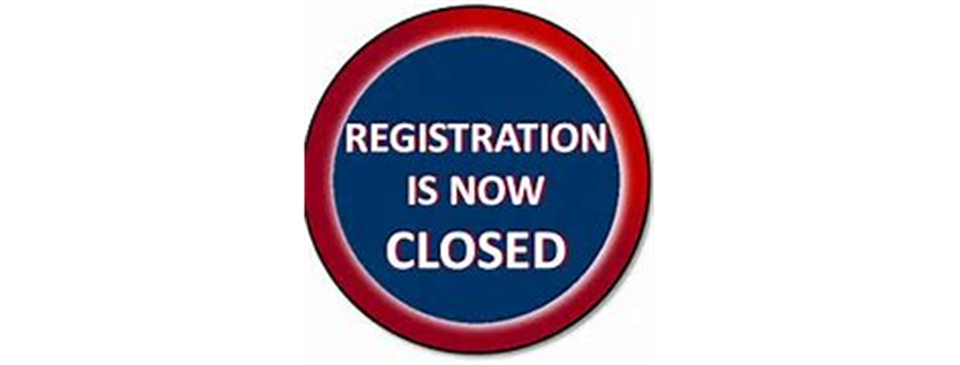 Registration is closed